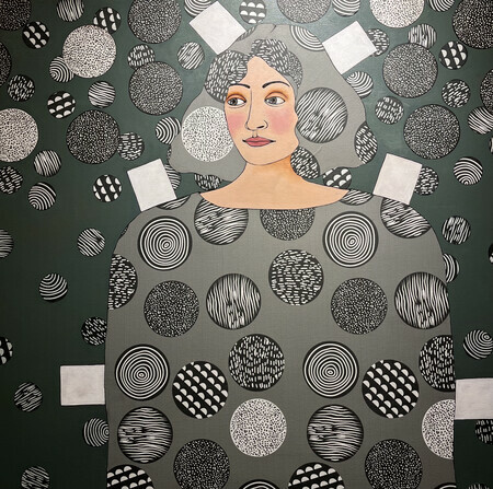 Paper Doll Portrait #33 - When simply breathing is more than enough