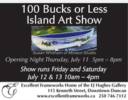 100 Bucks or less Island Art Show