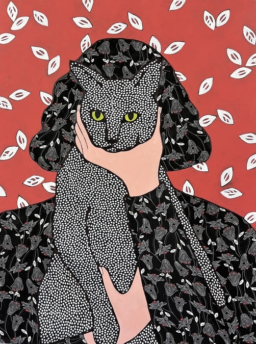 When your cat assumes he is the centre of your world.
